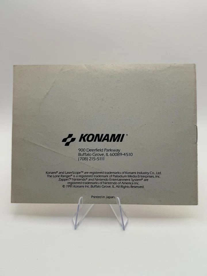 Manual The Lone Ranger NES Foto 2 de 2