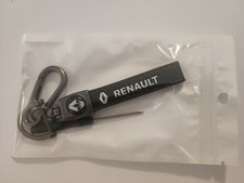Renault Luxury Leather Keychain Keyring Renault Logo