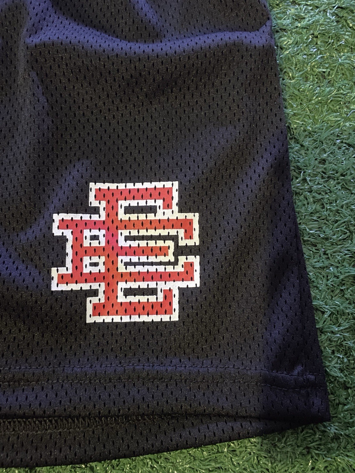 Eric Emanuel EE Basic Shorts 'Black/Red' - image 4