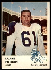 1961 Fleer NM Duane Putnam #46