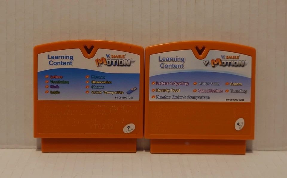 2 VTech Vmotion learning system games Shrek Action Mania works well - Image 2 of 3