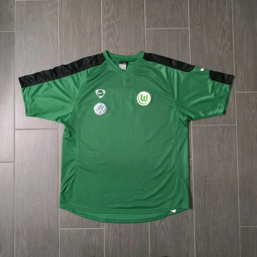 Vfl Wolfsburg Vintage Retro 2006/07 Trikot Größe: L Fußball Bundesliga Nike Y2K