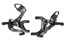 Bonamici Black Aluminium Rearsets for Ducati Panigale 899 / 959 / 1199 / 1299