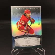 Tyler Toffoli 2023-24 Upper Deck Black Diamond Diamond Stars BDS-TO #/299 Flames