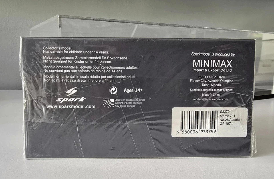 1/43 Spark S3379 March 711 Austrian GP 1971 - Immagine 3 di 3