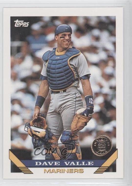 1993 Topps Inaugural Colorado Rockies Dave Valle #370 0q3