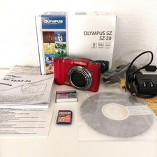 Olympus Sz-20 Digital Camera Red