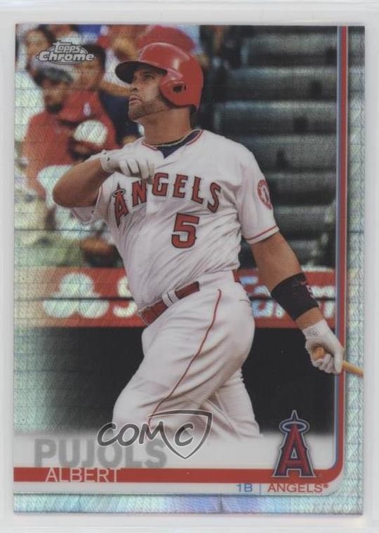 2019 Topps Chrome Prism Refractor Albert Pujols #27 1u6