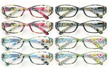 Lesebrille +1,5 Brille Damen Kunststoffgestell farbenfroh bunt