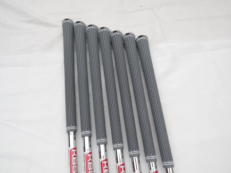 New LH Wilson Staff Dynapwr Iron Set 5-PW,GW KBS Tour Lite Stiff Flex Steel** - Image 3 of 4