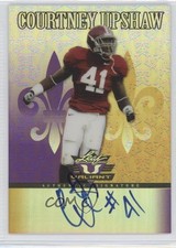 2012 Leaf Valiant Purple 19/25 Courtney Upshaw #CU1 Auto 1b0