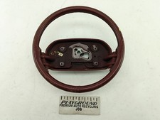 Buick Reatta Coupe Leather Steering Wheel Maroon Fits 1988 1989 1990 1991 88 89 Buick Reatta Coupe Leather Steering Wheel Maroon Fits 1988 1989 1990 1991 88 89