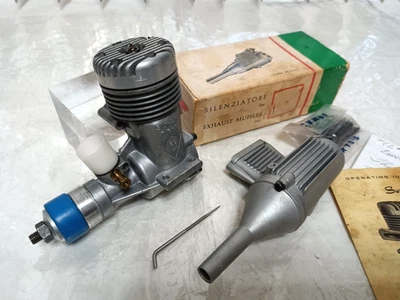 Moteur Super Tigre V60 T&L réglé par Tom Lay Rare Control Line Unrun - Photo 1/4
