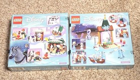 NIB LEGO Disney FROZEN Lot 41147 Anna's Snow & 41155 Elsa's Market Adventure NEW