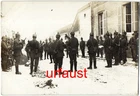 German WWI Music Band in Fresnes Spiked Helmet Photo