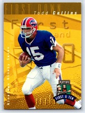 1997 Playoff First & Ten Todd Collins Buffalo Bills #141
