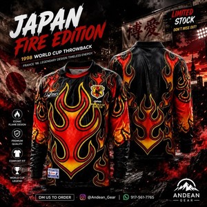 Japan Flame Jersey | eBay