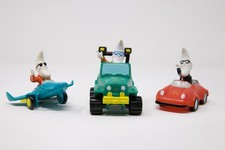 McDonald's 1988 Moon Man Mac Tonight Happy Meal Toys Set of 3 Vintage