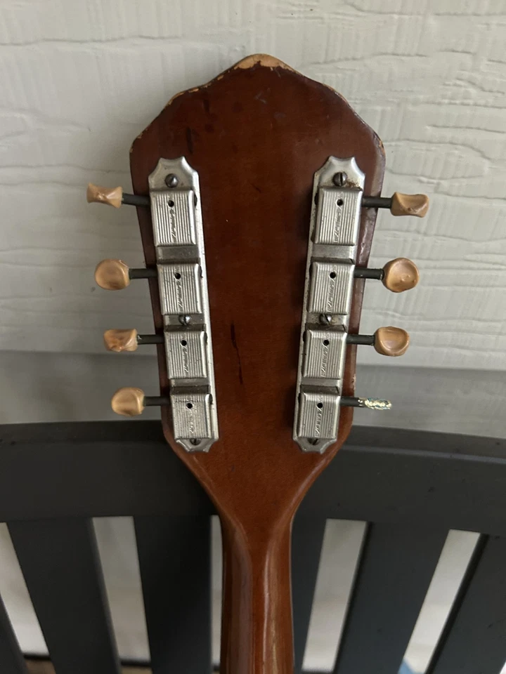 1959 Concert mandolin Kay k68 original string instrument. vintage kluson tuners - Image 2 of 4