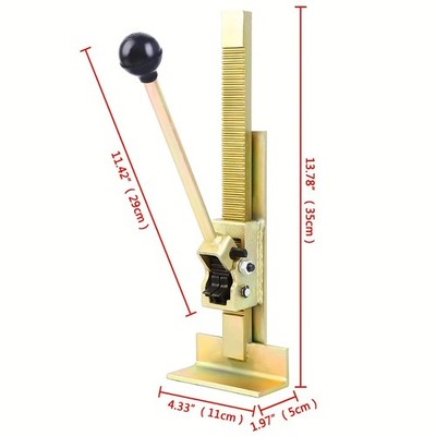 Long Lasting Adaptable Quick-Install Hardwood Flooring Jack and Positioning Tool