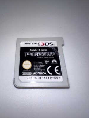 Transformers: Dark Of The Moon (Nintendo 3DS, 2011) Activision - Modul