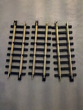 New Bright Holiday Express 3 Straight TRACKS 380 Series train track Polished