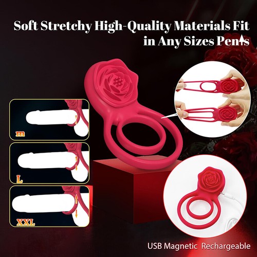 Male-Electric-Penis-Stretching Sleeve-Penis-Enhancer Ring Enlarger Rechargeable - Picture 11 of 19