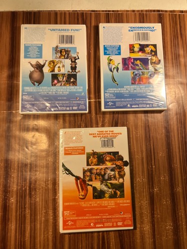 Madagascar Shark Tale Croods DVD Movie Lot Dreamwork Family Kids Animated NEW - Picture 3 of 7