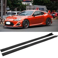 For Toyota GT86 Scion FR-S Side Skirt Extension Rocker Splitter Lip Protector