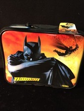 KIT DE ALMUERZO BATMAN COMIENZA TERMO AISLADO NUEVO CON ETIQUETAS BOTELLA DEPORTIVA 2004