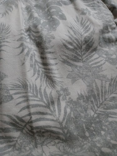 Pantalones Cortos George Hombres Sobre la Rodilla XXL 44-46 Hawain Floral Gris Blanco Bolsillos - Imagen 5 de 8