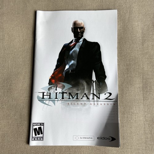 Hitman 2 Silent Assassin (Sony PlayStation 2 2002) PS2 Complete CLEAN Manual CIB - Picture 9 of 12
