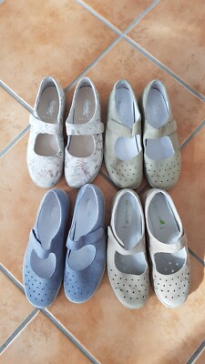 4 Paar Damenschuhe von Semler, 7, Weite H, Made in Germany, gebrauchter Zustand
