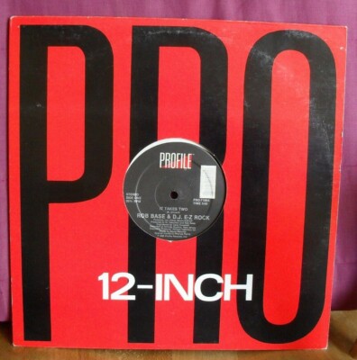 ROB BASE & D.J.E-Z ROCK IT TAKES TWO 1988 12''