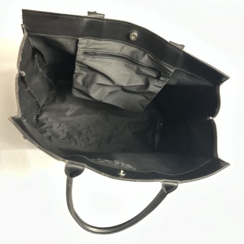 Calvin Klein Large Gray & Black Tote Travel Bag - Picture 4 of 4
