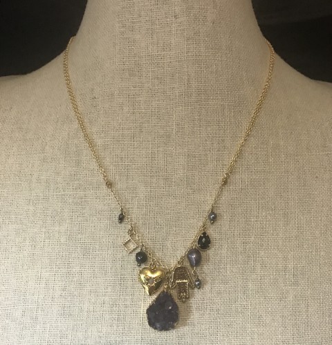 Nakomal Multi-Charm Necklace NWT - Picture 5 of 7