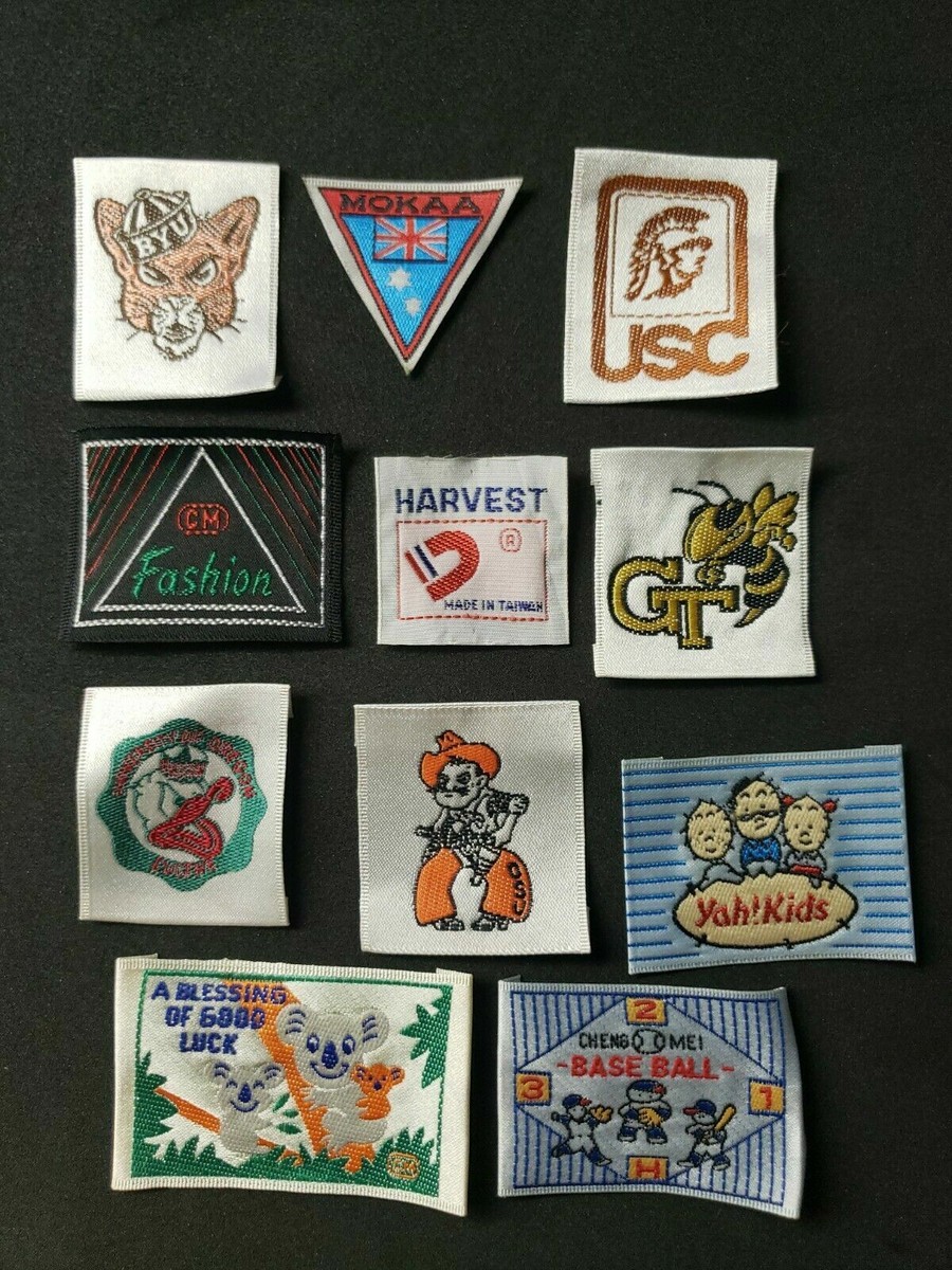 新品 VINTAGE WORKS BASIC LABEL Vintage Clothes Tags Labels Never Used Lot of 11 Harvest