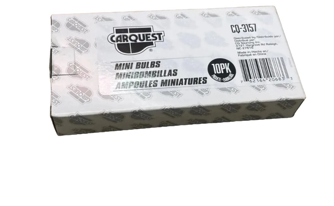 CARQUEST Mini Bulbs CQ3157 (QTY 5) **FREE SHIPPING** eBay