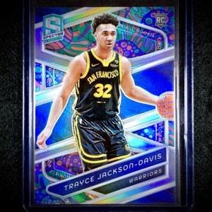 2023-24 Panini Spectra Trayce Jackson-Davis RC Rookie Psychedelic SP SSP #175
