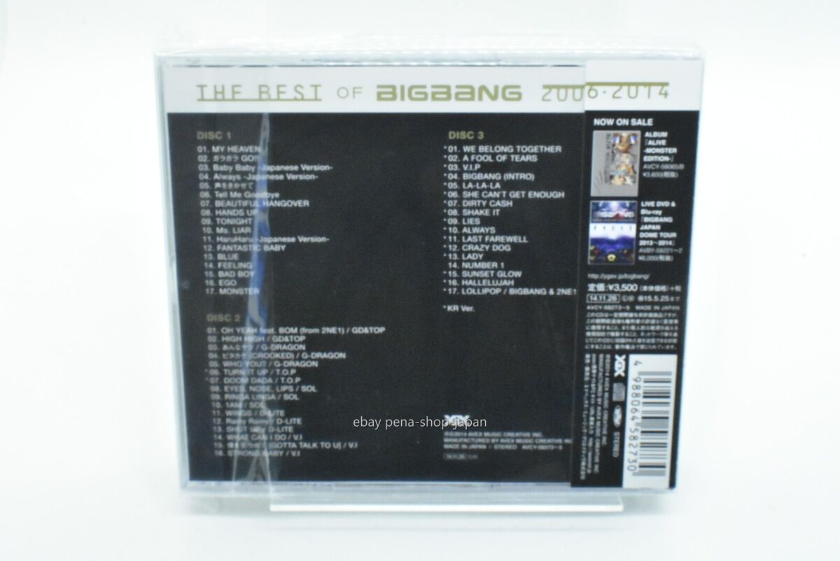 BIGBANG-THE BEST OF BIGBANG 2006-2014-JAPAN 3 CD | eBay BIGBANG-THE BEST OF BIGBANG 2006-2014-JAPAN 3 CD | eBay