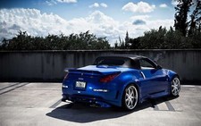 Cars super nissan Desk Mat Stitched