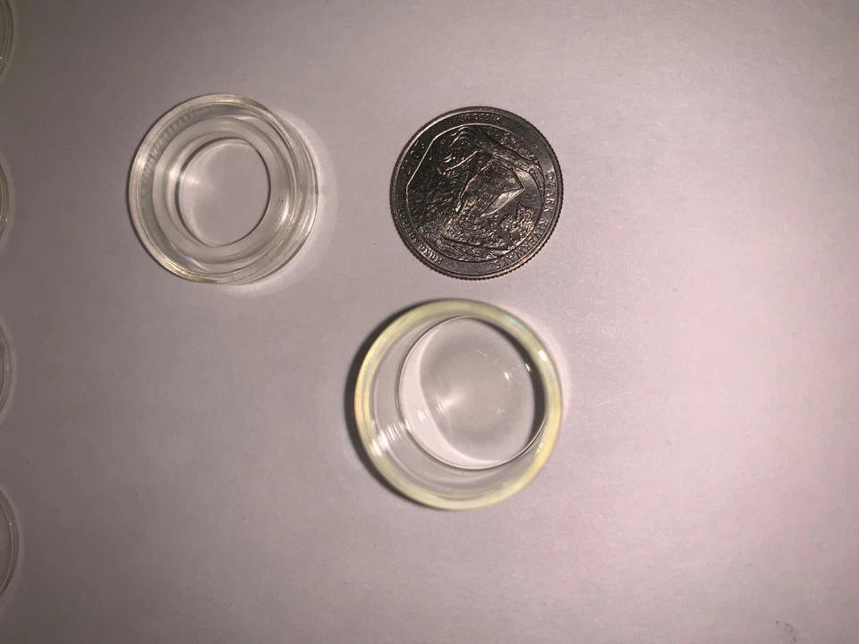 Tarros pequeños de vidrio Pyrex con tapa 5 ml 40x 80x 120x Foto 3 de 4