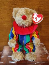 Ty Beanie Baby Piccadilly the Clown Bear