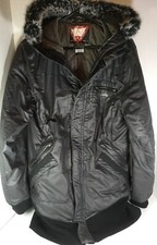 Oakley Women  s Hydro Fuel 4 Dark Gray Hooded Winter Zip Coat Jacket