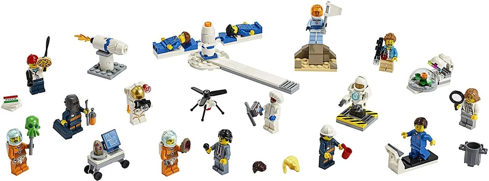 Lego City Town 60230 PEOPLE PACK - SPACE RESEARCH AND DEVELOPMENT Astronauts NEW - Image 3 of 4