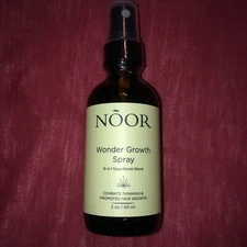 NOOR Wonder Growth Spray 9-in-1 SuperBoost Blend Thin & Thinning Hair 2oz / 60ml