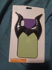 NIP Disney D-Tech Maleficent With Horns iPhone X/XS Cell Phone Case