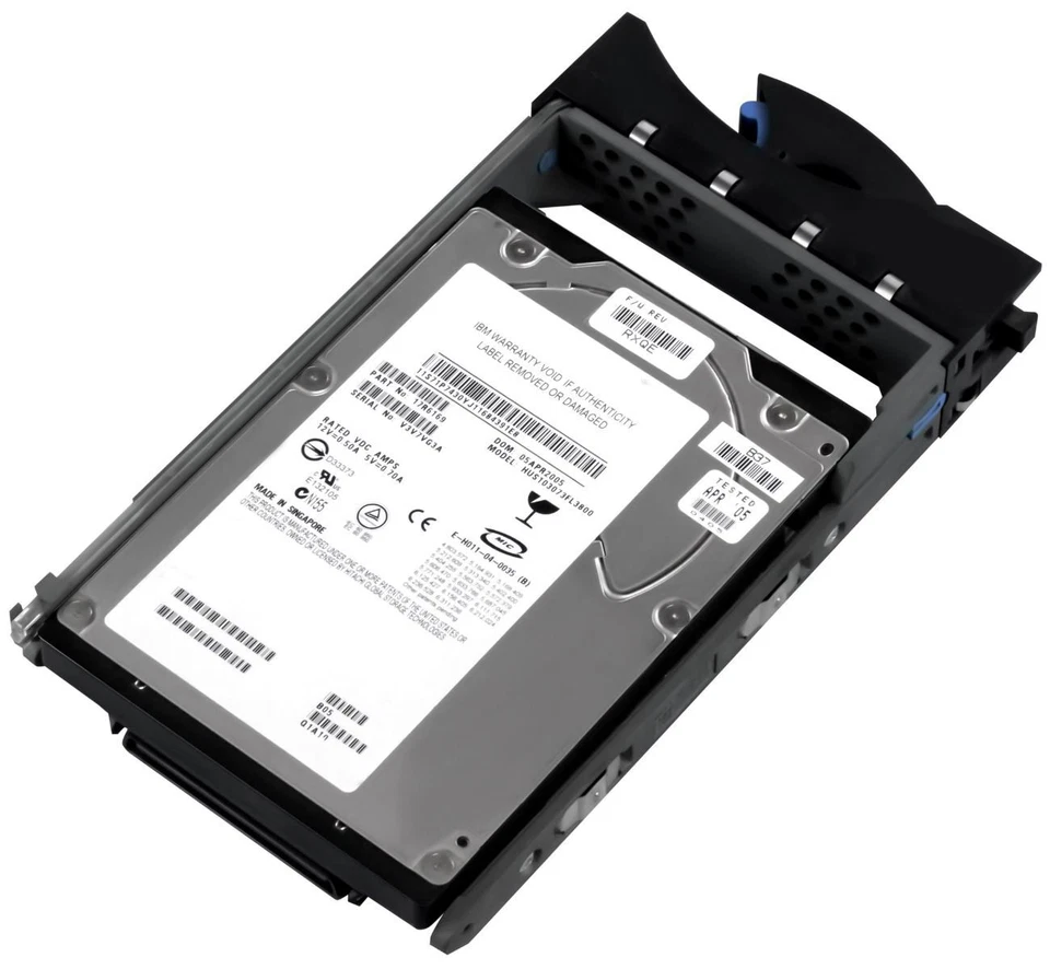 Hard Drive IBM 17R6169 HUS103073FL3800 73GB 10000U/Min 8MB SCSI U320 3.5'' - Image 2 of 3