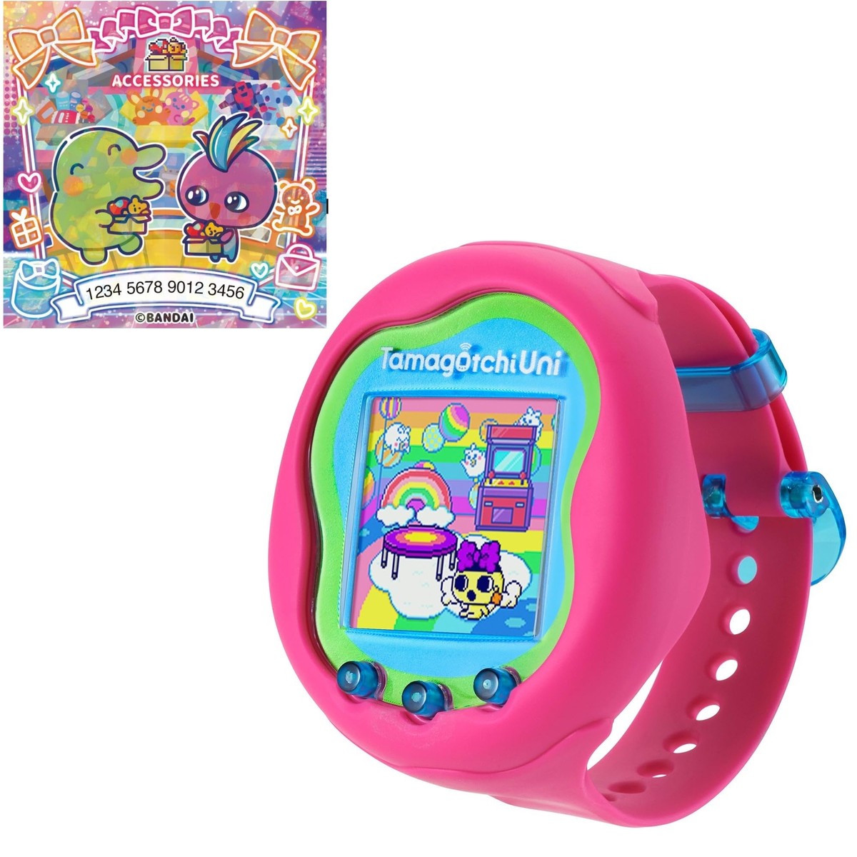 Bandai Tamagotchi Uni Pink (Wifi) Tamaverse (Electronic Toy