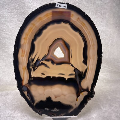 Achat Scheibe 18,9 cm x 13,9 cm Agate Slice Achatscheibe Agate